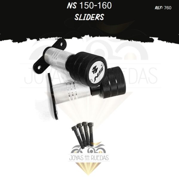 partes NS 150-160 sliders