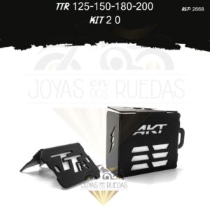 TTR 125-150-180-200 kit protector bomba trasera