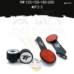 TTR 125-150-180-200 kit Spools Sliders eje tragaluz