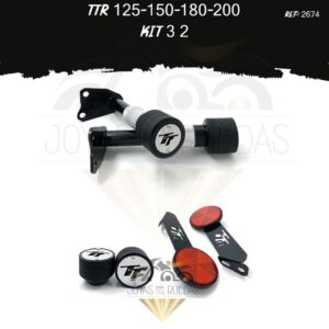 TTR 125-150-180-200 kit tragaluz Spools Sliders eje