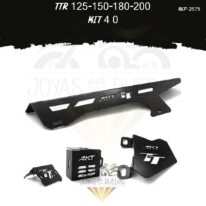 TTR 125-150-180-200 kit mordaza protector bomba trasera