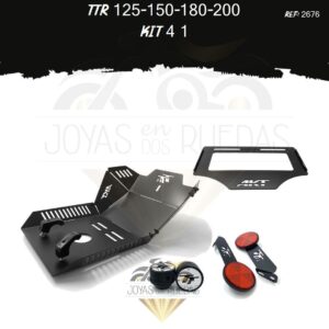 TTR 125-150-180-200 kit pechera quilla tragaluz