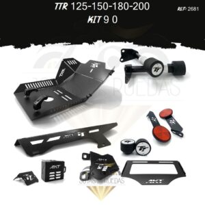 TTR 125-150-180-200 kit pechera quilla tragaluz