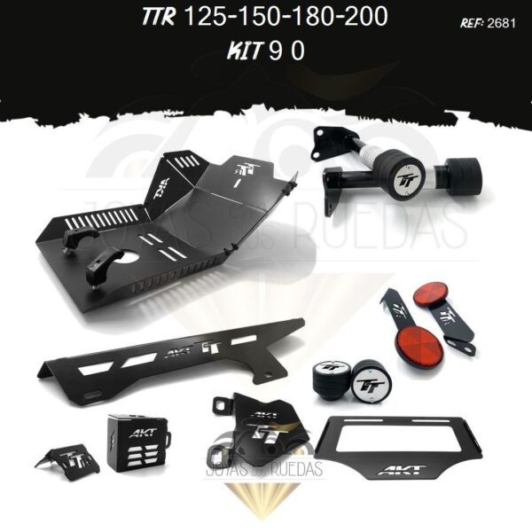 TTR 125-150-180-200 kit pechera quilla tragaluz