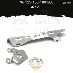 TTR 125-150-180-200 kit mordaza guarda cadena