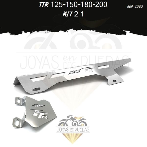 TTR 125-150-180-200 kit mordaza guarda cadena