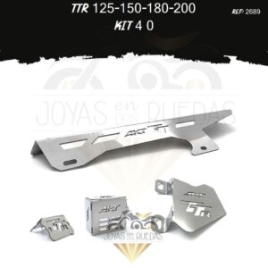 TTR 125-150-180-200 kit protector bomba delantera