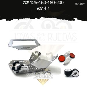 TTR 125-150-180-200 kit tragaluz pechera quilla