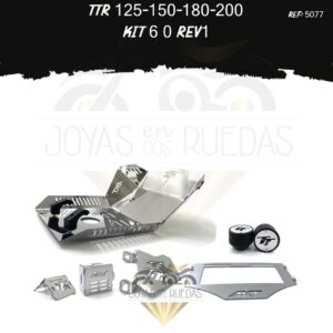 TTR 125-150-180-200 kit porta placa