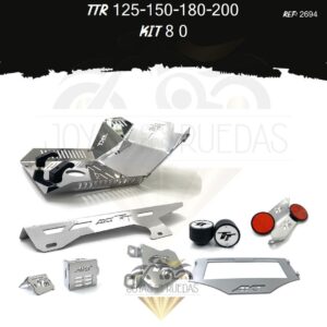 TTR 125-150-180-200 kit porta placa