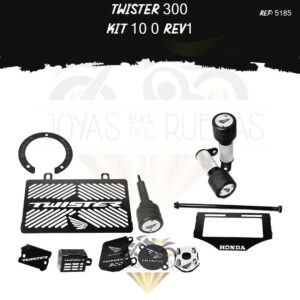TWISTER 300 kit filtro aceite lujo pata gato t0 sliders
