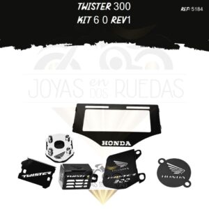 TWISTER 300 kit lujo pata gato t0 mordaza