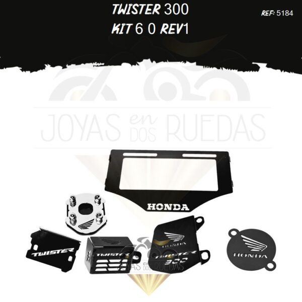 TWISTER 300 kit lujo pata gato t0 mordaza