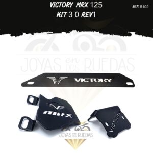 Victory MRX 125 kit lamina lateral mordaza