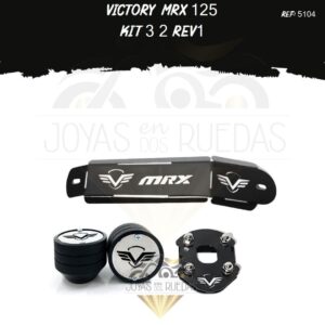 Victory MRX 125 kit Spools Sliders eje lujo pata gato