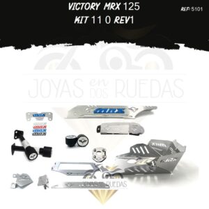 Victory MRX 125 kit mordaza exosto 9t acutrax 3d
