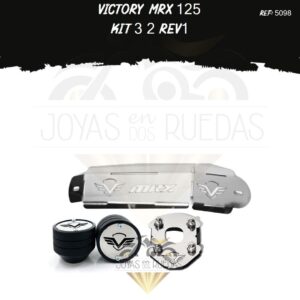 Victory MRX 125 kit exosto 9t lujo pata gato