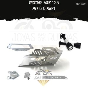 Victory MRX 125 kit sliders lamina lateral mordaza