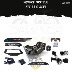 Victory MRX 150 kit pechera quilla Spools Sliders eje