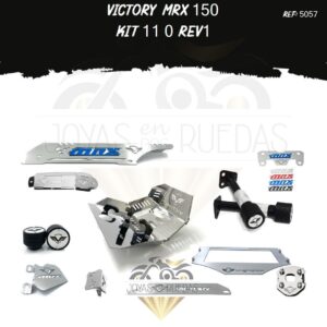 Victory MRX 150 kit lamina lateral Guarda cadena 3D