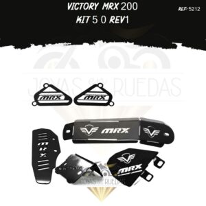 Victory MRX 200 kit protector bomba delantera