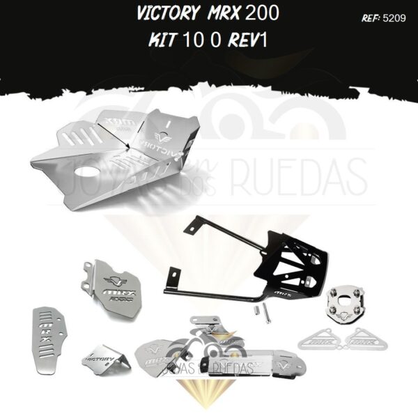 Victory MRX 200 kit protector bomba plana