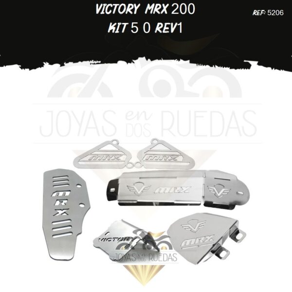 Victory MRX 200 kit logo lateral
