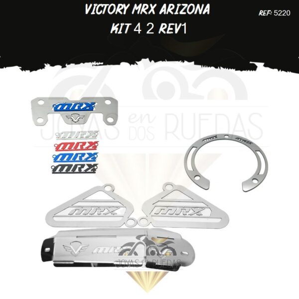 Victory MRX Arizona kit exosto 9t lujo tapa tanque
