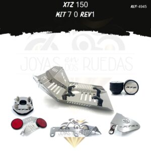XTZ 150 kit mordaza lujo pata gato acutrax p tragaluz