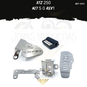 XTZ 250 kit acutrax p protector bomba plana mordaza