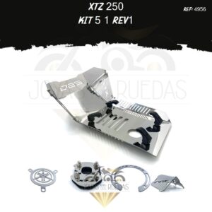 XTZ 250 kit lujo pata gato pechera quilla