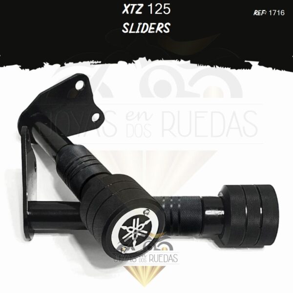 XTZ 125 lujos sliders