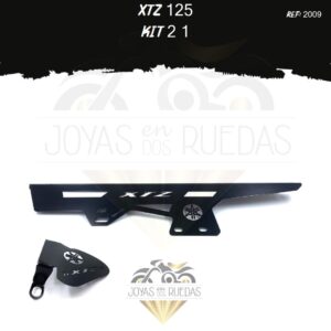 XTZ 125 kit guarda cadena mordaza