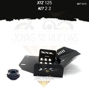 XTZ 125 kit lujo pata gato pechera quilla