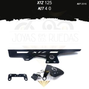 XTZ 125 kit guarda cadena mordaza acutrax p