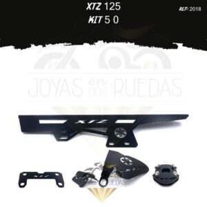 XTZ 125 kit acutrax p protector bomba delantera mordaza
