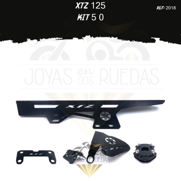 XTZ 125 kit acutrax p protector bomba delantera mordaza