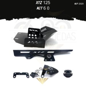 XTZ 125 kit acutrax p mordaza lujo pata gato