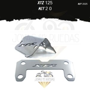 XTZ 125 kit protector bomba delantera acutrax p