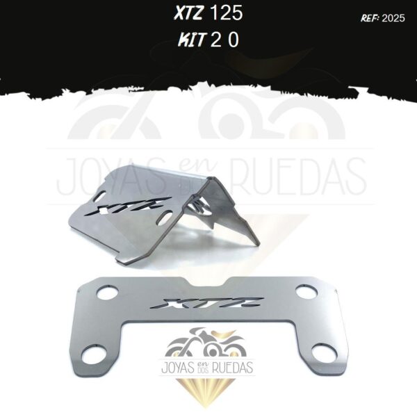 XTZ 125 kit protector bomba delantera acutrax p