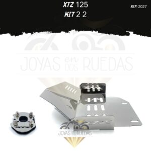 XTZ 125 kit lujo pata gato pechera quilla