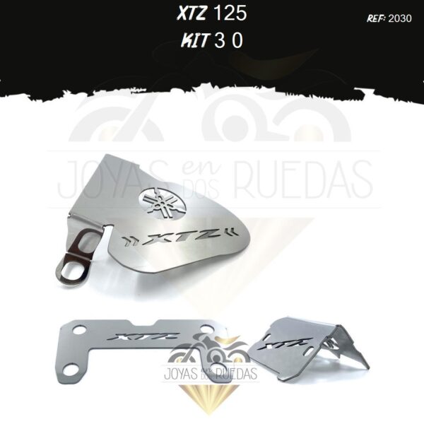 XTZ 125 kit protector bomba delantera acutrax p mordaza