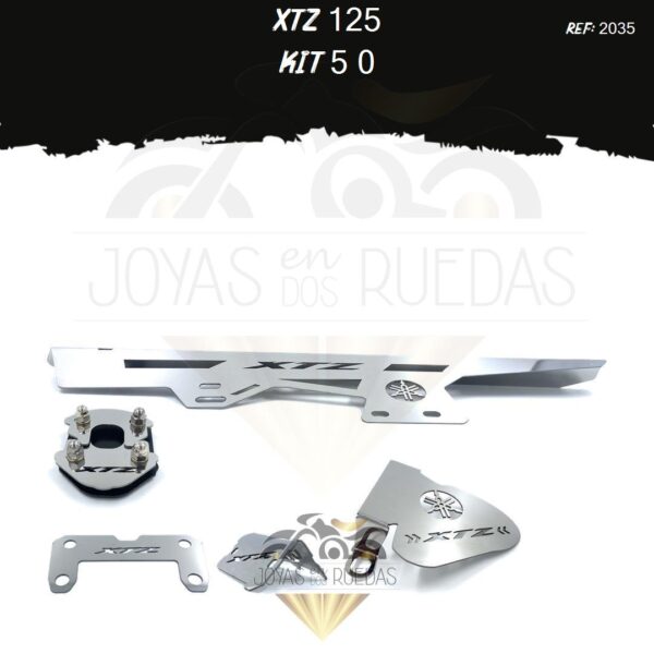 XTZ 125 kit mordaza lujo pata gato acutrax p