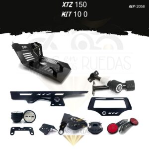 XTZ 150 kit mordaza lujo pata gato acutrax p