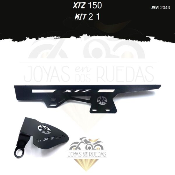 XTZ 150 kit mordaza guarda cadena