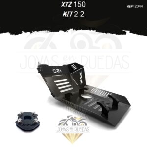 XTZ 150 kit pechera quilla lujo pata gato