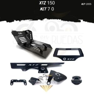 XTZ 150 kit protector bomba delantera acutrax p