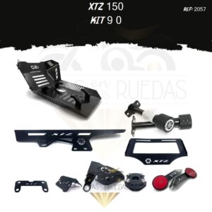XTZ 150 kit acutrax p protector bomba delantera mordaza