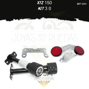 XTZ 150 kit acutrax p sliders tragaluz