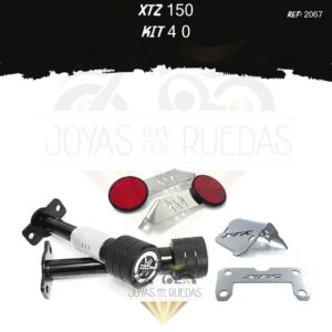 XTZ 150 kit protector bomba delantera acutrax p sliders